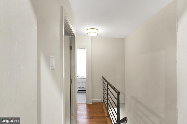 1240 Leopard St, Philadelphia, PA 19125 - hallway featuring hardwood / wood-style floors