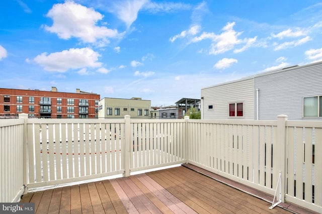 1240 Leopard St, Philadelphia, PA 19125 - view of wooden deck