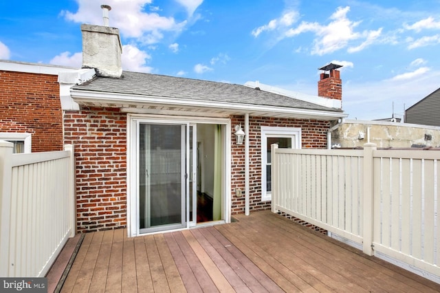 1240 Leopard St, Philadelphia, PA 19125 - view of wooden terrace