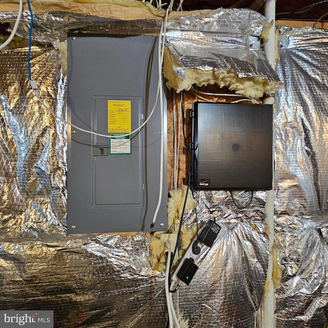 details featuring electric panel