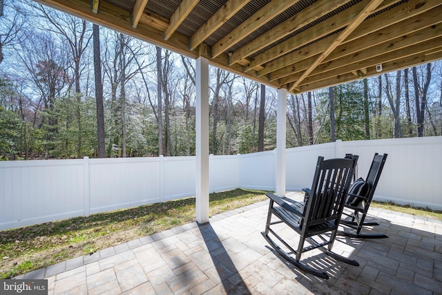 12455 Sea Oaks Ln Unit 4, Berlin, MD 21811 - view of patio / terrace featuring a fenced backyard