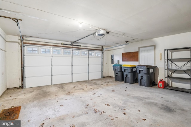 28 Beech Hill Dr, Newark, DE 19711 - garage with a garage door opener and electric panel