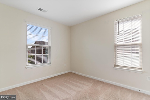 5542 Peanuts Ln, Waldorf, MD 20602 - empty room featuring baseboards, carpet flooring, and visible vents