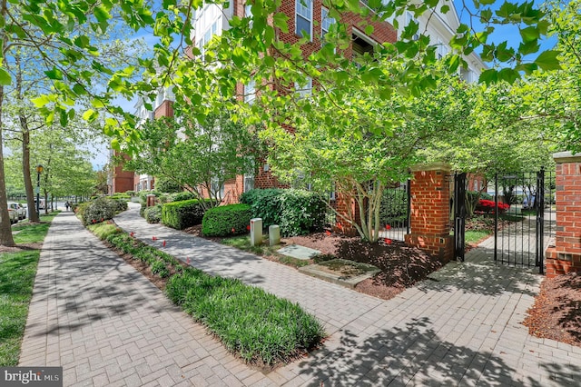 503 King Farm Blvd Unit 306, Rockville, MD 20850 - view of front of home featuring brick siding and a gate