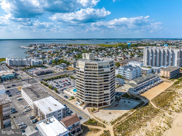 8500 Coastal Hwy Unit 805, Ocean City, MD 21842 - aerial view with a water view and a view of city