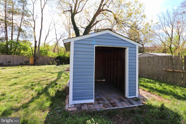 1405 Westchester St, Salisbury, MD 21801 - view of shed with a fenced backyard