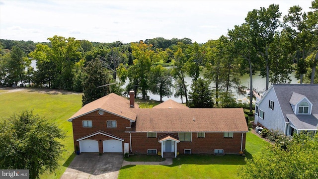 aerial view of property and surrounding area