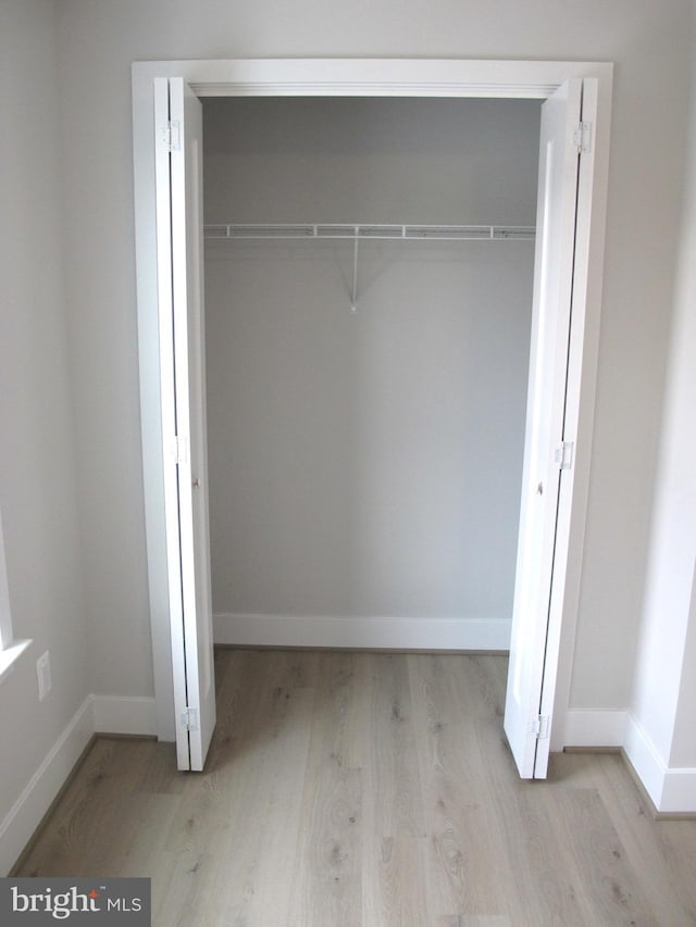 view of closet