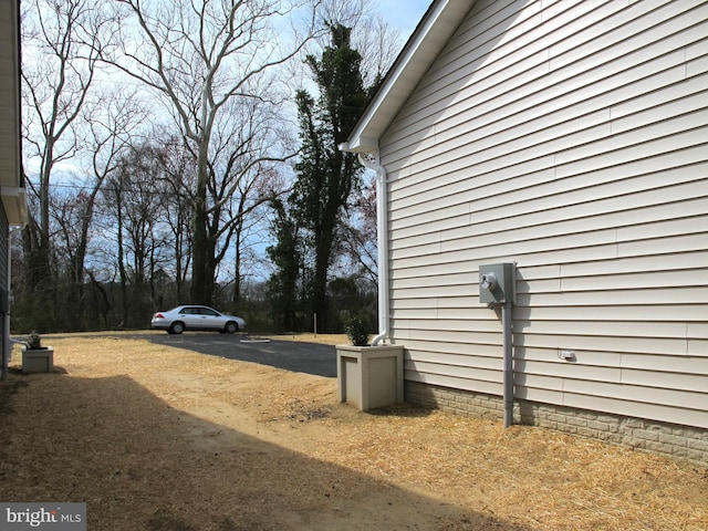 view of home's exterior
