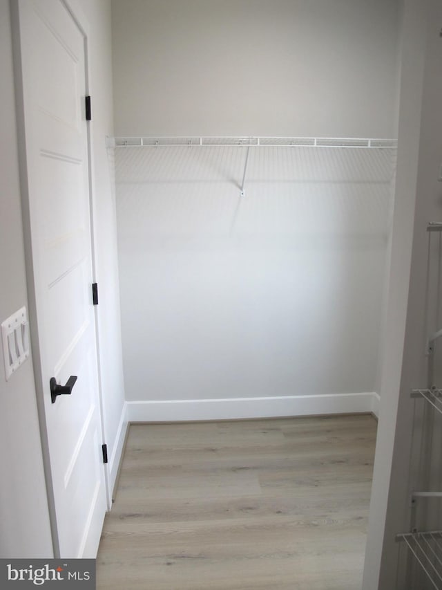view of closet