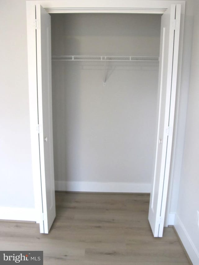 view of closet
