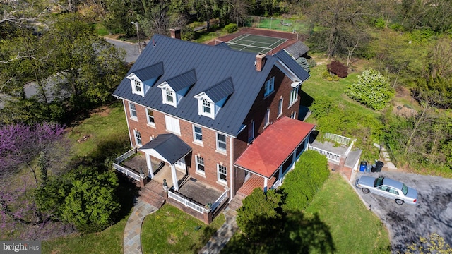 bird's eye view