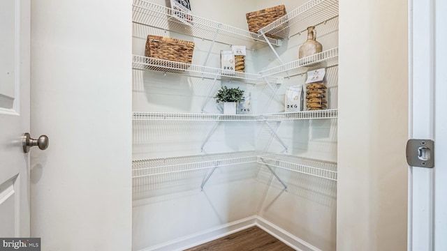 view of pantry
