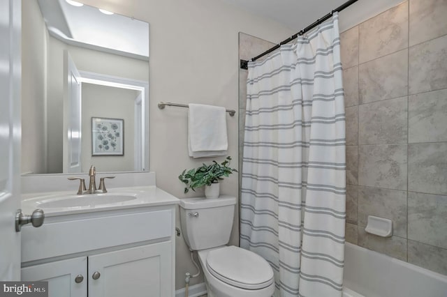 15500 Smoke Box Way, Woodbridge, VA 22191 - bathroom with vanity, shower / bath combo, and toilet