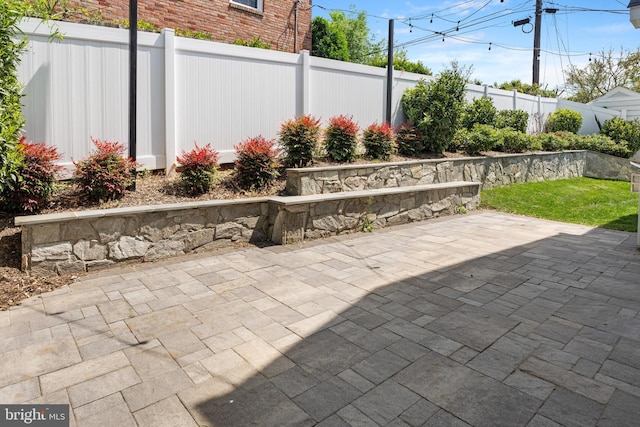 4950 34th St N, Arlington, VA 22207 - view of patio with a fenced backyard