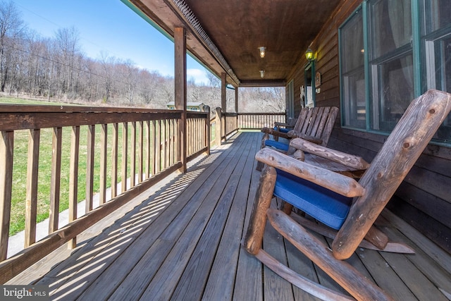 134 Highland Ave, Accident, MD 21520 - view of deck