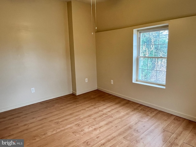 1921 W Diamond St, Philadelphia, PA 19121 - spare room with baseboards and wood finished floors