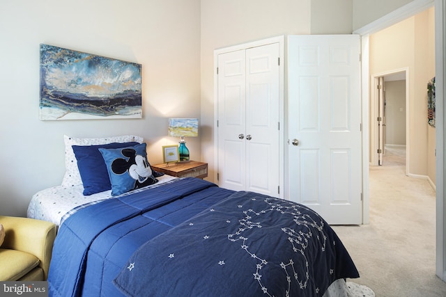 6129 White Marble Ct, Clarksville, MD 21029 - bedroom featuring carpet and a closet