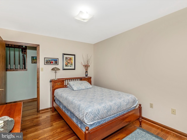 10334 Harp Rd, Walkersville, MD 21793 - bedroom with wood finished floors and baseboards
