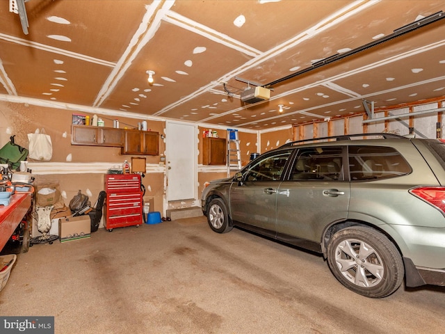 10334 Harp Rd, Walkersville, MD 21793 - garage with a garage door opener