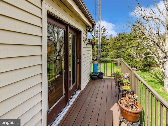 10334 Harp Rd, Walkersville, MD 21793 - view of deck