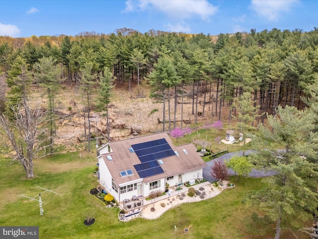 10334 Harp Rd, Walkersville, MD 21793 - aerial view featuring a view of trees