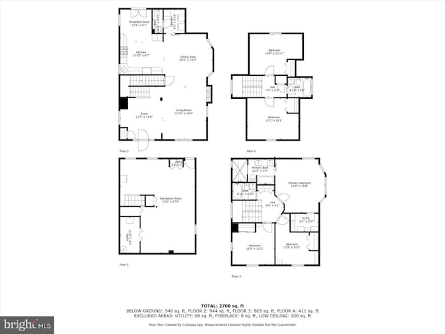 2205 Elsinore Ave, Baltimore, MD 21216 - room layout