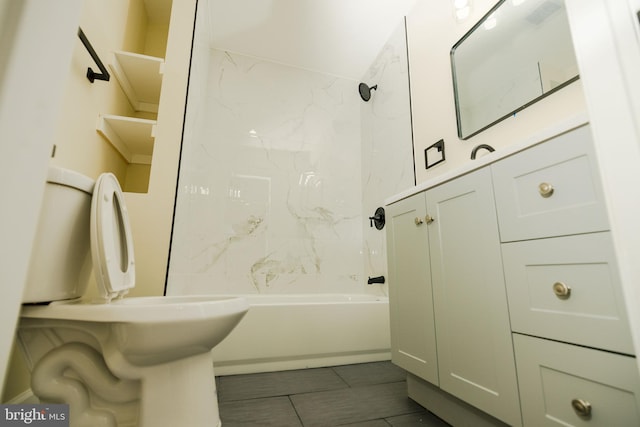 5315 Kenilworth Ave, Baltimore, MD 21212 - bathroom with tile patterned floors and shower / bath combination