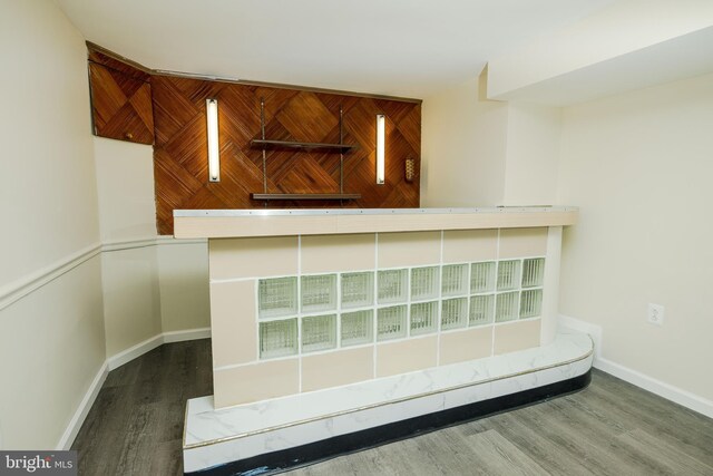 5315 Kenilworth Ave, Baltimore, MD 21212 - interior details with baseboards and wood finished floors