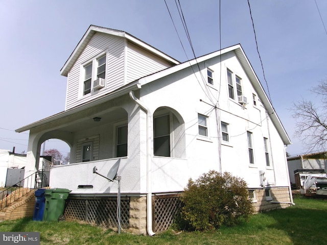4204 Kenwood Ave, Baltimore, MD 21206 - view of home's exterior with covered porch