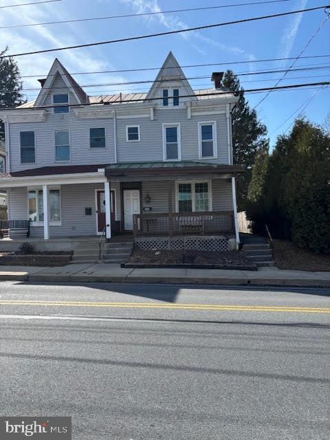 233 Noble St, Kutztown, PA 19530 - view of front of house with covered porch