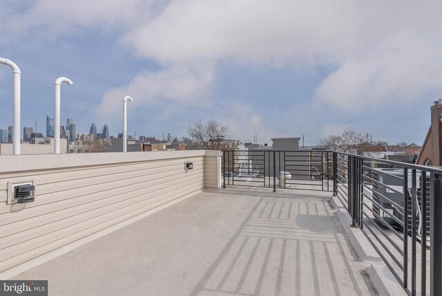 1256 S 27th St, Philadelphia, PA 19146 - view of patio with a balcony