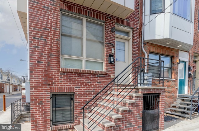 1256 S 27th St, Philadelphia, PA 19146 - view of exterior entry with brick siding