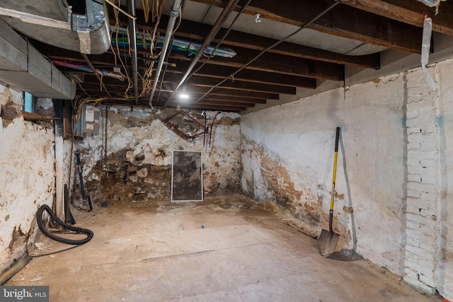702 Chestnut St, Delanco, NJ 08075 - view of unfinished below grade area