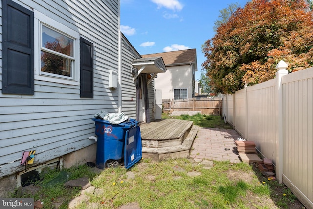 702 Chestnut St, Delanco, NJ 08075 - view of yard featuring a fenced backyard