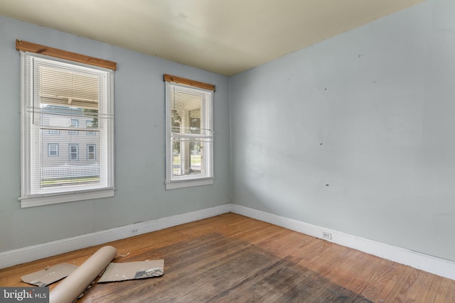 702 Chestnut St, Delanco, NJ 08075 - unfurnished room with wood finished floors and baseboards