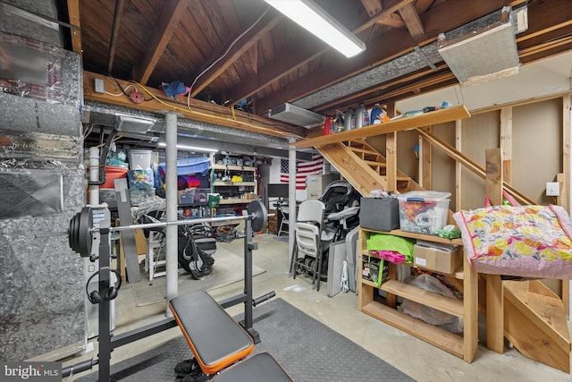 6 Birkshire Rd, Hamilton, NJ 08619 - view of unfinished below grade area