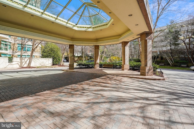 5600 Wisconsin Ave Unit 1-302, Chevy Chase, MD 20815 - exterior space with a gazebo