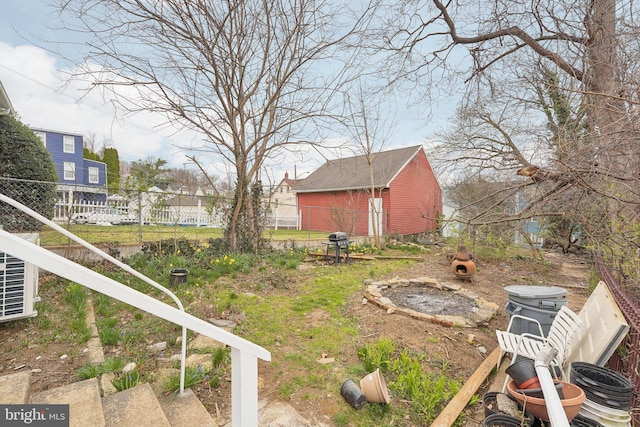 71 N 7th St, Easton, PA 18042 - view of yard with fence