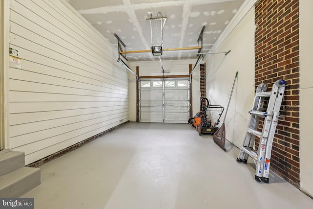 9532 Sherwood Dr, Upper Marlboro, MD 20772 - garage with a garage door opener