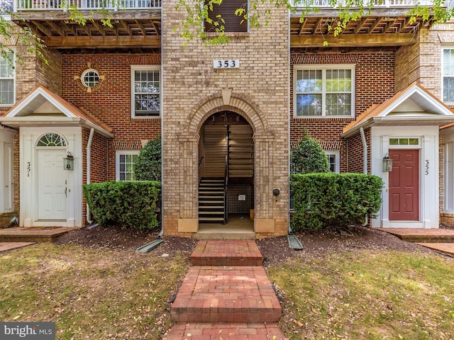 353 Fallsgrove Dr Unit 51, Rockville, MD 20850 - view of front of property featuring brick siding