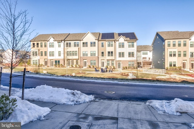 view of property featuring a residential view