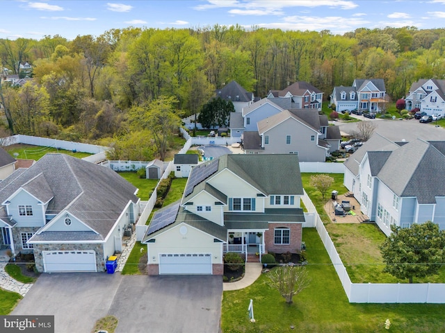 1121 Old Love Point Rd, Stevensville, MD 21666 - aerial view with a residential view and a view of trees