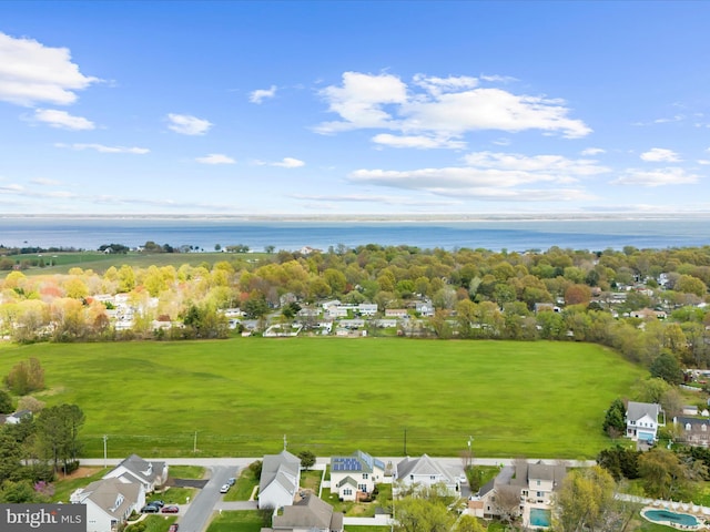 1121 Old Love Point Rd, Stevensville, MD 21666 - aerial view with a residential view and a water view