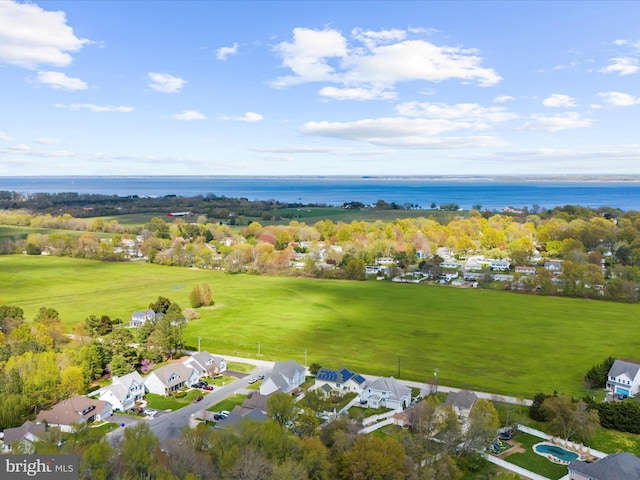 1121 Old Love Point Rd, Stevensville, MD 21666 - drone / aerial view with a residential view and a water view