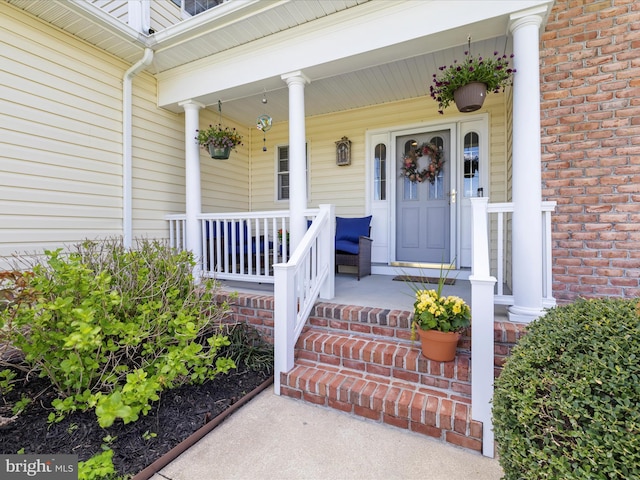 1121 Old Love Point Rd, Stevensville, MD 21666 - property entrance with covered porch