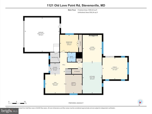 1121 Old Love Point Rd, Stevensville, MD 21666 - plan