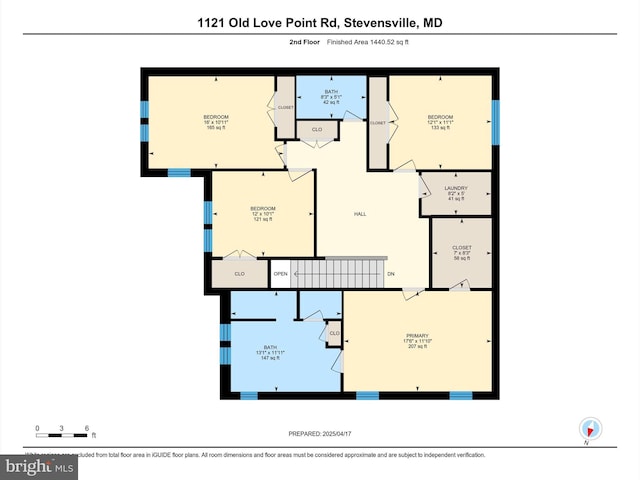 1121 Old Love Point Rd, Stevensville, MD 21666 - plan