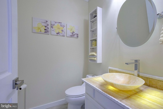 8177 Bodkin Ave, Pasadena, MD 21122 - bathroom with vanity and toilet