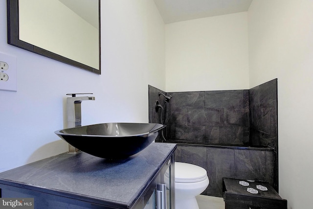8177 Bodkin Ave, Pasadena, MD 21122 - bathroom with toilet and vanity